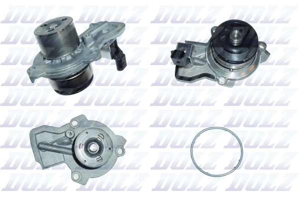 Насос водяной audi a1 1.4d 14- DOLZ A254V