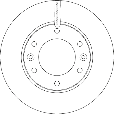 Тормозные диски TRW DF6446