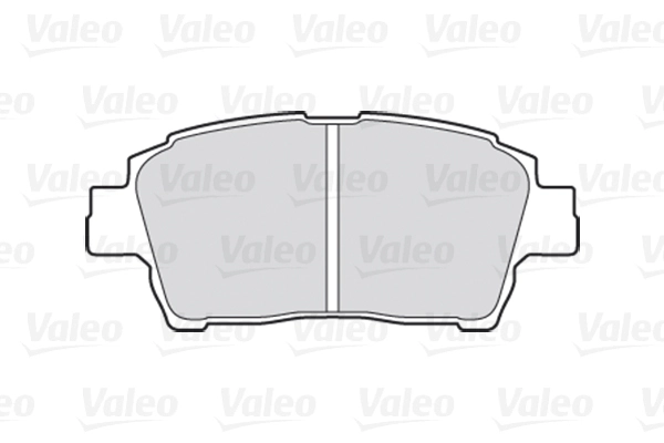 Колодки тормозные дисковые VALEO 301737