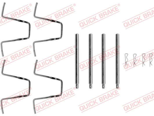 Комплектующие колодок дискового тормоза QUICK BRAKE 109-1010