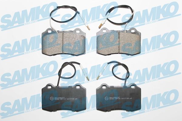 Колодки тормозные дисковые SAMKO 5SP1141