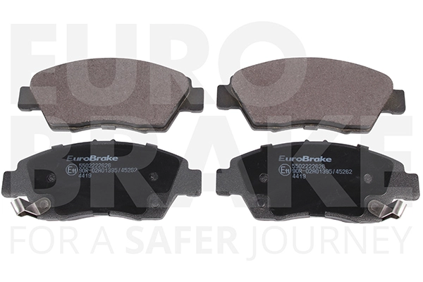 Тормозные колодки дисковые передние EUROBRAKE 5502222626