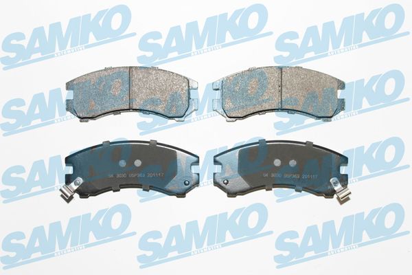Колодки тормозные дисковые SAMKO 5SP363