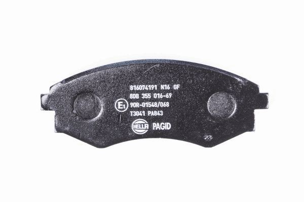 Колодки тормозные дисковые HELLA/BEHR/PAGID 8DB355016691
