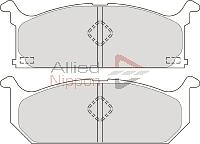 Комплект тормозных колодок дисковый тормоз ALLIED NIPPON ADB0517
