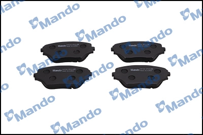 Колодки тормозные дисковые MANDO MPT51