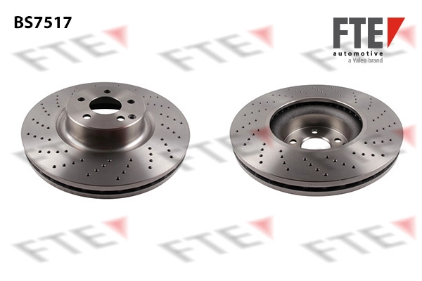 Диск тормозной FTE BS7517