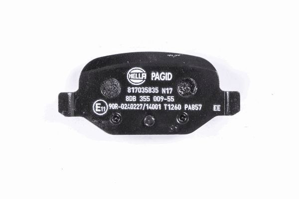 Колодки тормозные дисковые HELLA/BEHR/PAGID 8DB355009551
