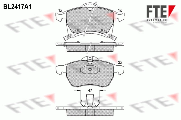 Запчасть FTE BL2417A1