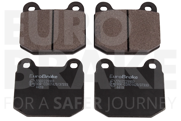 Тормозные колодки дисковые передние EUROBRAKE 5502229903