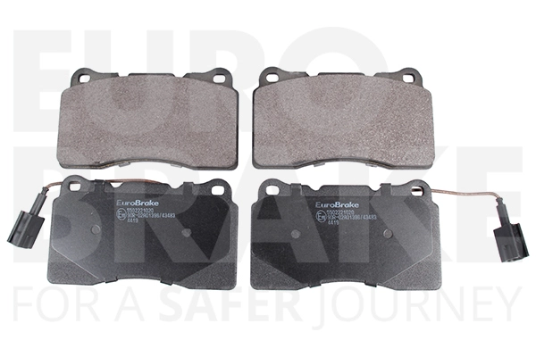 Тормозные колодки дисковые передние EUROBRAKE 5502221020