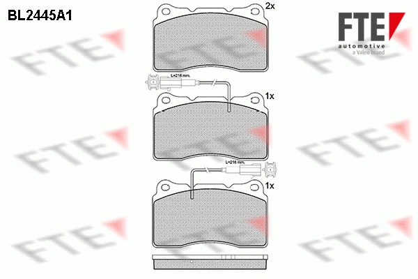 Запчасть FTE BL2445A1