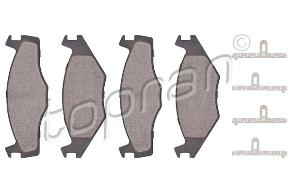 Колодки тормозные дисковые HANS PRIES/TOPRAN 103073