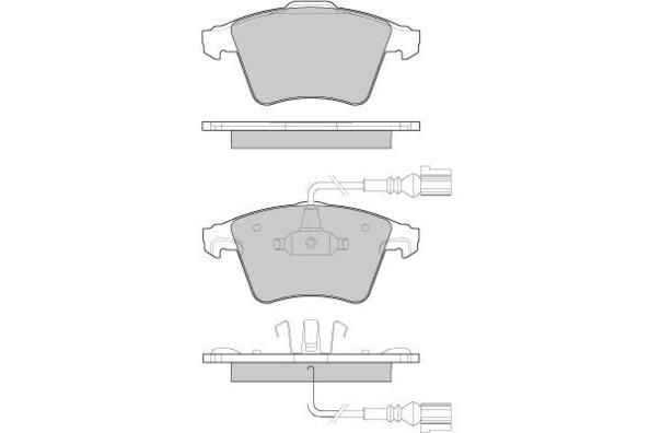 Колодки тормозные дисковые FREMAX FBP-1633