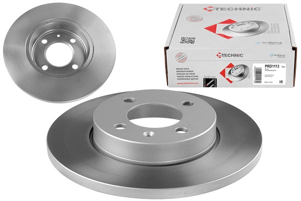Диск тормозной PROTECHNIC PRD1113