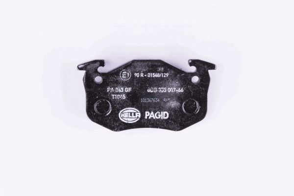 Колодки тормозные дисковые HELLA/BEHR/PAGID 8DB355007-661