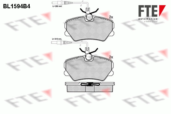 Запчасть FTE BL1594B4