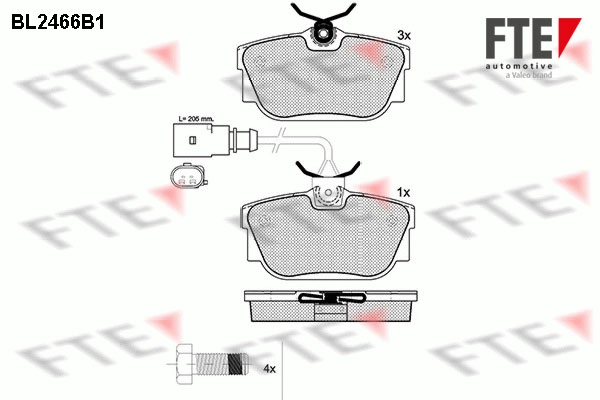 Запчасть FTE BL2466B1