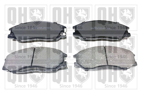 Комплект тормозных колодок дисковый тормоз QUINTON HAZELL BP1245