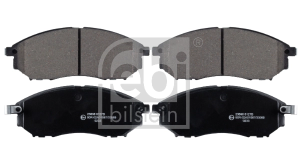 Комплект тормозных колодок дисковый тормоз FEBI BILSTEIN 116188