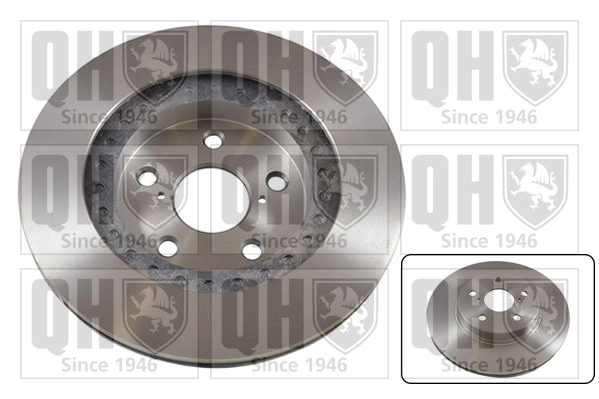 Диск тормозной QUINTON HAZELL BDC4921
