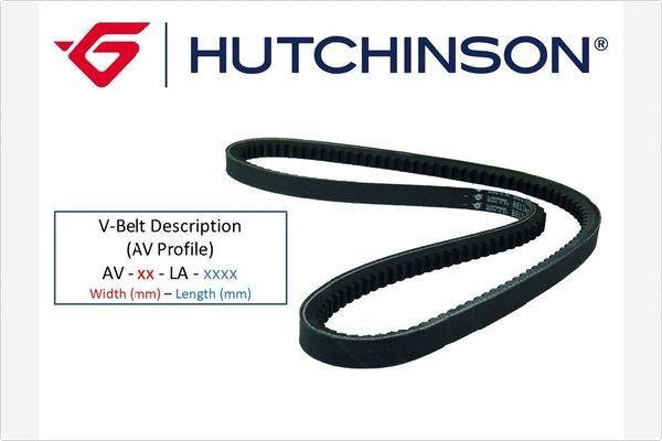 Ремень клиновой HUTCHINSON AV10LA770