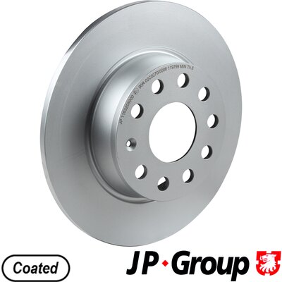 Тормозной диск задний JP GROUP 1163208000