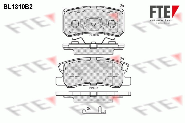 Запчасть FTE BL1810B2