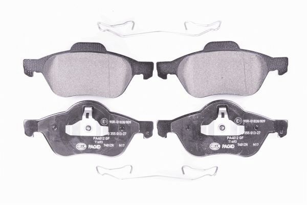 Колодки тормозные дисковые HELLA/BEHR/PAGID 8DB355013271