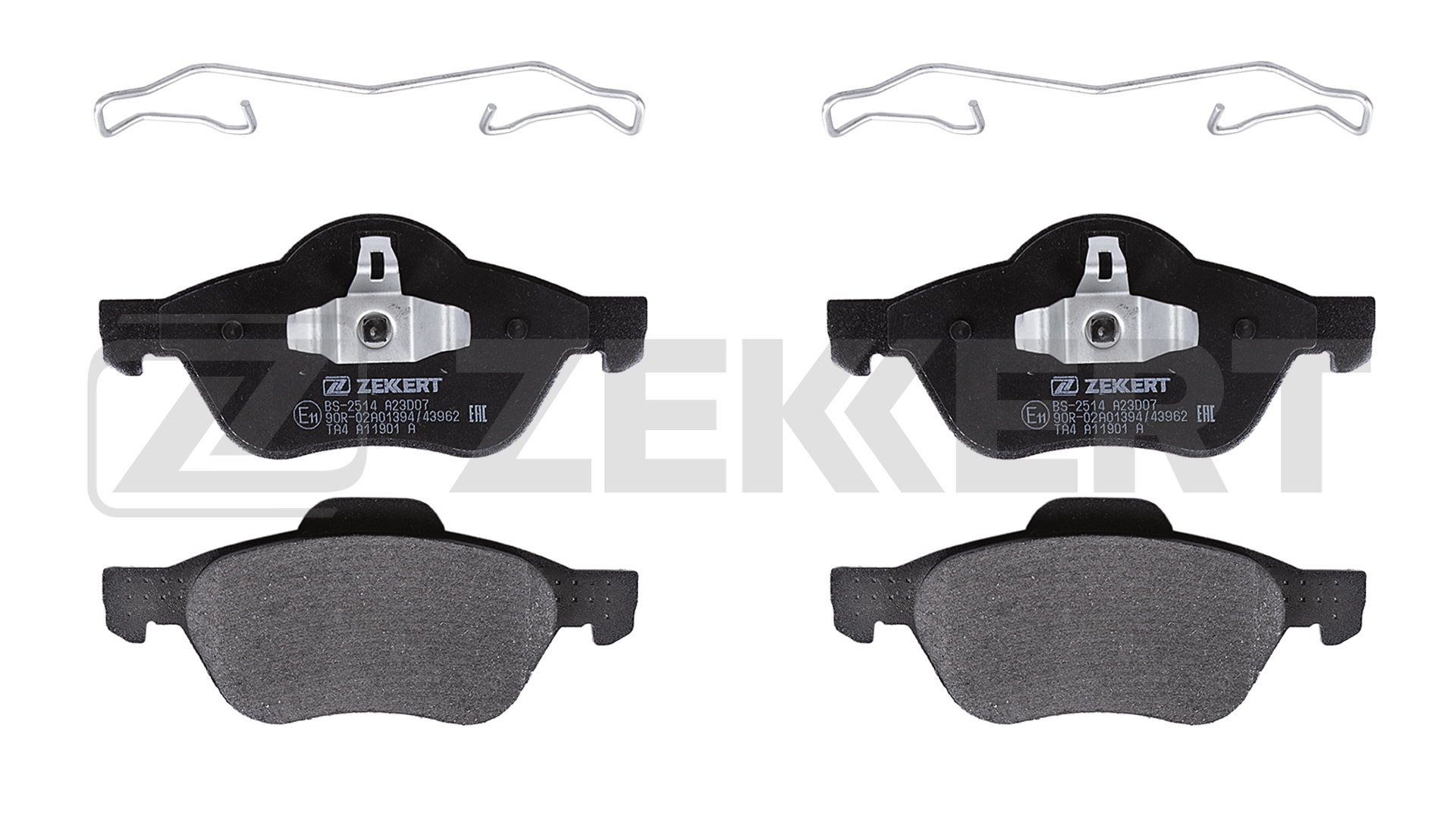 Колодки тормозные ZEKKERT BS2514
