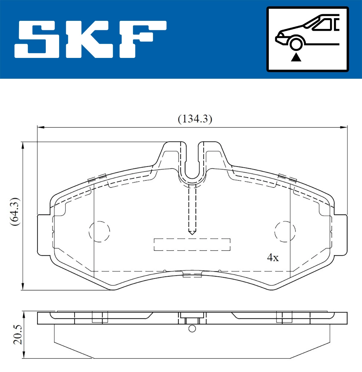  SKF VKBP80412