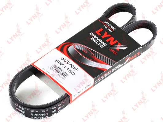 Ремень поликлиновый LYNXAUTO 5PK1193