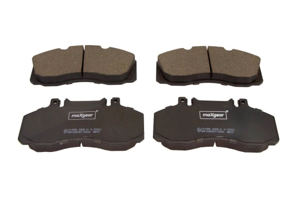 Комплект тормозных колодок дисковый тормоз MAXGEAR 19-0895