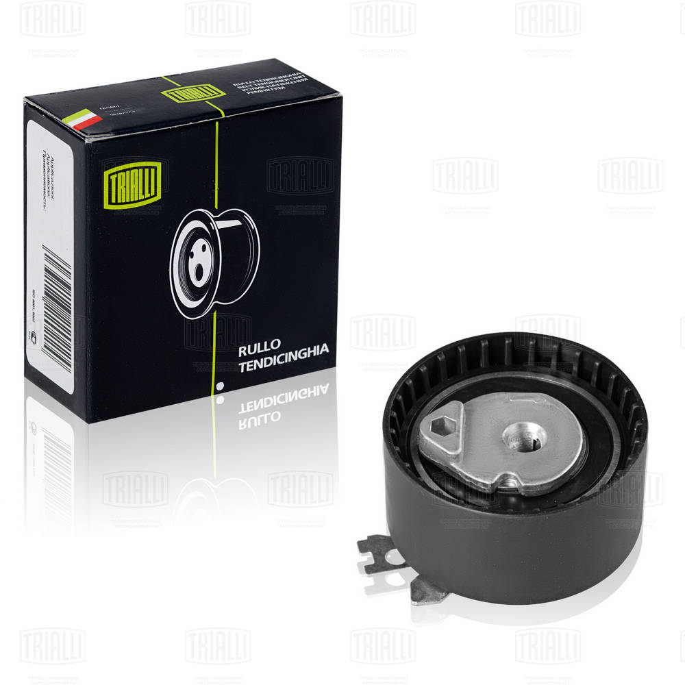 Ролик грм для а/м renault logan (04-) 1.4i/1.6i 16v (кмпл.2шт натяж./опор.) TRIALLI CM 6232