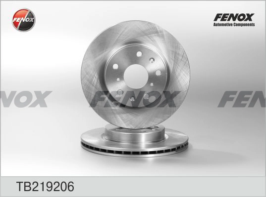 Диск тормозной FENOX TB219206