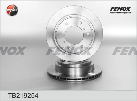 Диск тормозной FENOX TB219254