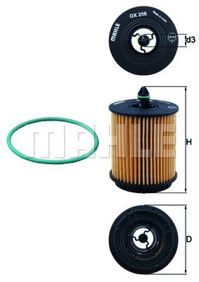 Масляный фильтр MAGNETI MARELLI 154703633840