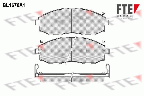 Запчасть FTE BL1670A1