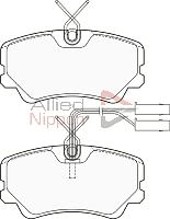 Тормозные колодки дисковые ALLIED NIPPON ADB1546