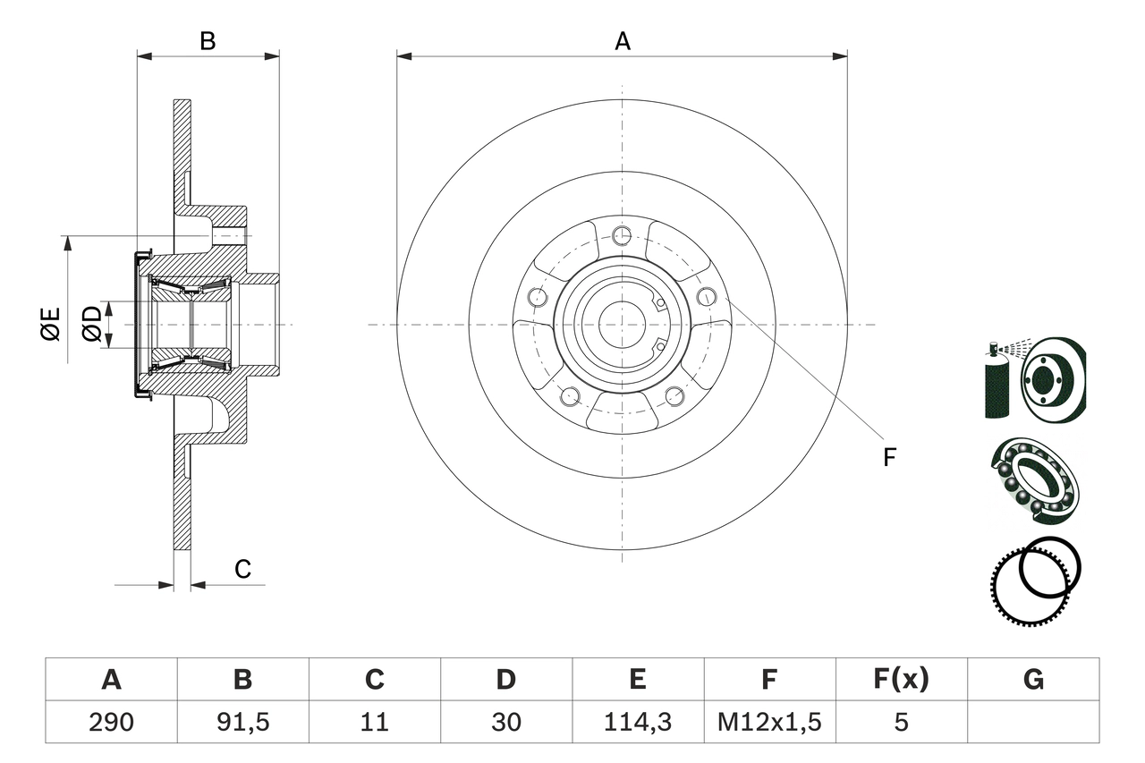 Bosch BOSCH 0986479F42