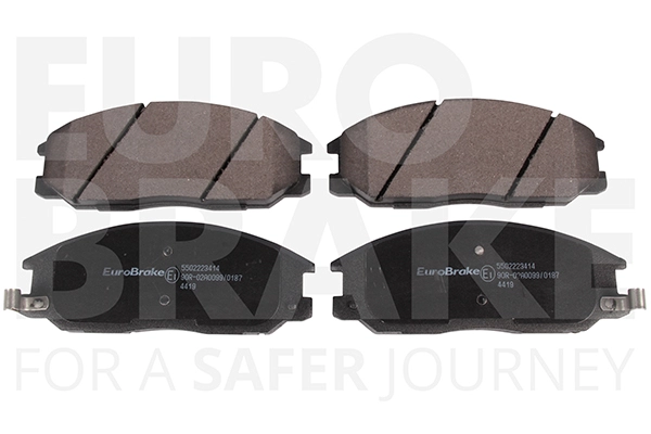 Тормозные колодки дисковые передние EUROBRAKE 5502223414
