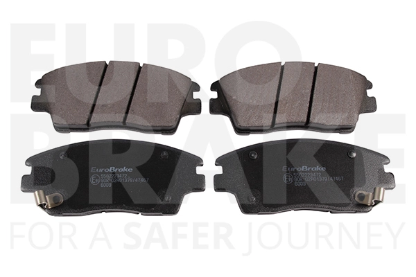 Тормозные колодки дисковые передние EUROBRAKE 5502223472
