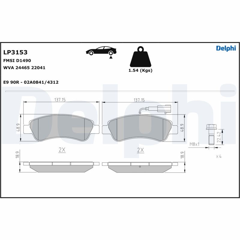 2022894 DELPHI LP3153