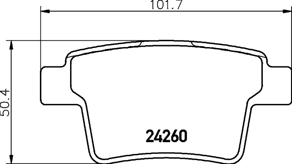 Запчасть TEXTAR 2426006