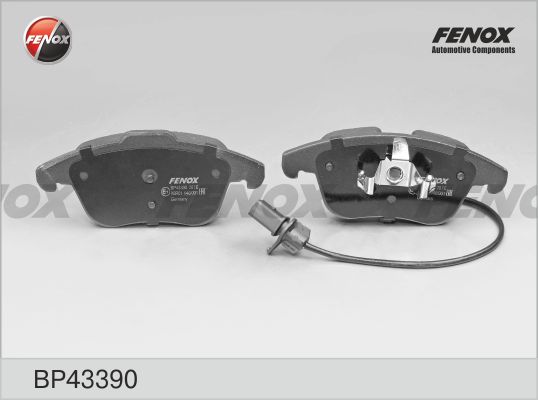 Колодки тормозные дисковые FENOX BP43390