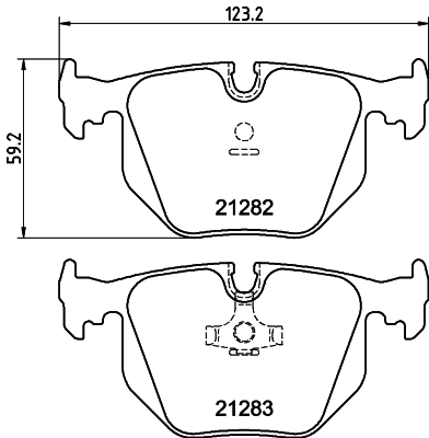Комплект HELLA/BEHR/PAGID 8DB 355 008-121