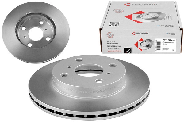 Диск тормозной PROTECHNIC PRD2284