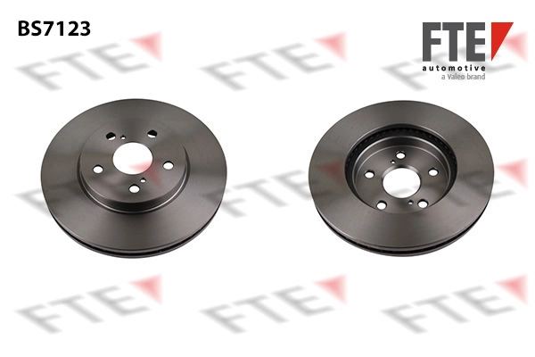 Диск тормозной FTE BS7123