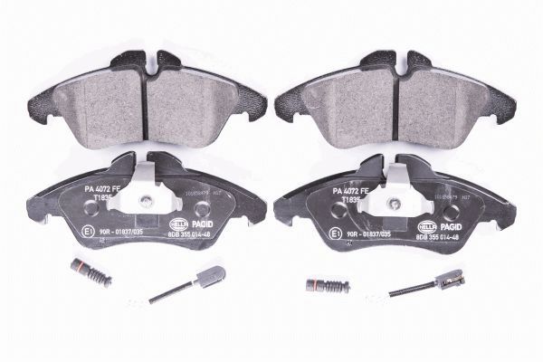 Колодки тормозные дисковые HELLA/BEHR/PAGID 8DB355014481