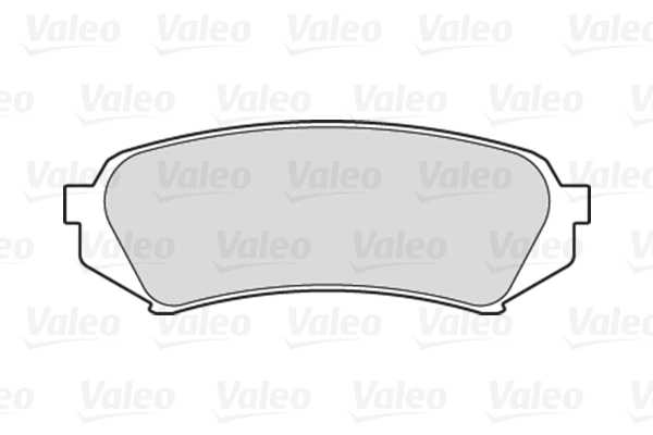 Колодки тормозные дисковые VALEO 301865